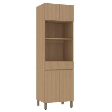 Imagem de Paneleiro 70cm 4 Portas E 1 Gaveta Com Espaço Torre Quente.