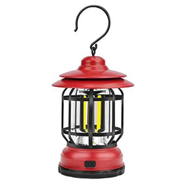 Imagem de Lanterna de Camping ao Ar Livre Alta Brilho 2 Modos Iluminação Lâmpada com Gancho Portátil para Caminhada Pesca Emergênc