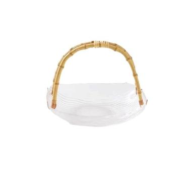 Imagem de Fruteira Prato de frutas, prato decorativo de vidro, lanche para casa, lanche, prato de doces, prato de frutas Decoração de mesa