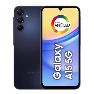 Imagem de Smartphone Samsung Galaxy A15 5G 256GB - Azul Escuro (Recondicionado)