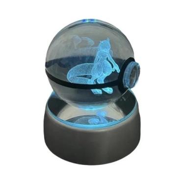 Imagem de Luz Noturna LED Para Crianças Pokémon Pikachu Gengar Eevee Mewtwo Laca