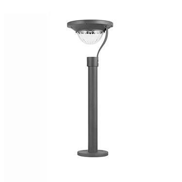Imagem de CMOLVUR Lâmpada solar à prova d'água para uso ao ar livre, poste de jardim, poste lanterna, cerca de vila, energia, iluminação de rua, LED, paisagem, pátio, luzes