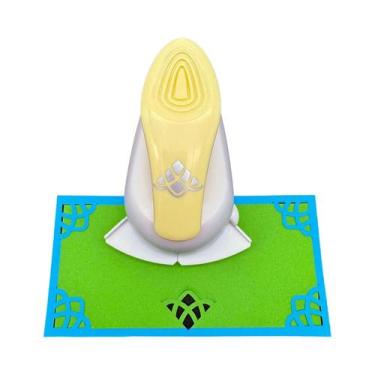 Imagem de Punção De Canto Ajustável Com Ação De Alavanca Para Artesanato Em Pape