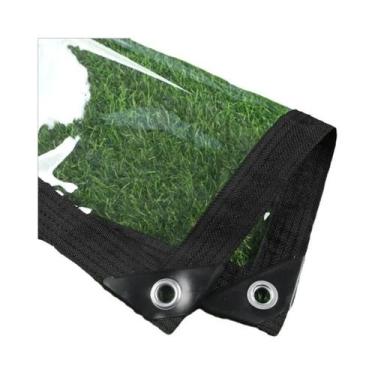 Imagem de Lona De Vinil Transparente De 0,35mm De Espessura, Cortina Clara Para 