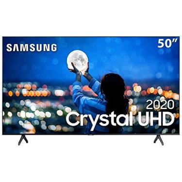 Imagem de Smart Tv Samsung 50" LED 50RU7000 4K com Conversor Digital 2 HDMI 1 USB Wi-Fi Bluetooth Visual Livre de Cabos