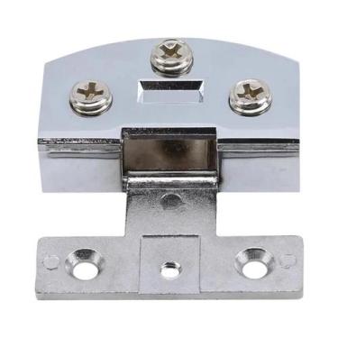 Imagem de Clipes De Dobradiça De Porta De Vidro Em Aço Inoxidável Para Armários 