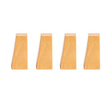 Imagem de TRGCJGH Sofá-pernas de madeira pernas de móveis de madeira pernas de reposição para poltrona armário sofá cômoda conjunto de 4, 7,1 polegadas