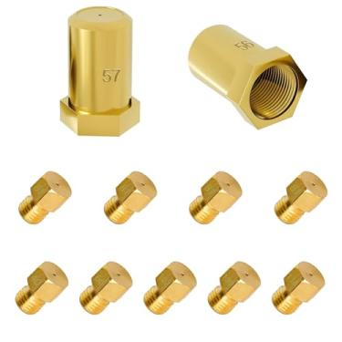 Imagem de Kit de conversão de gás natural para propano LP, latão, compatível com Frigidaire substitui A22390101 316243720 316243721 316243723 4980407 AP7213138