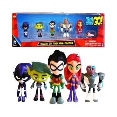 Imagem de Boneco De Mão Do Teen Titans Beast Boy Steel Spark Crow Modelo De Anim