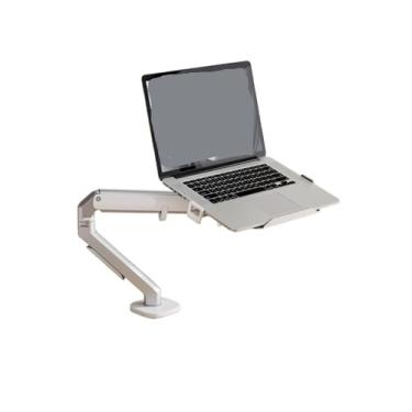 Imagem de Suporte de combinação dois em um para monitor de notebook de computador, suporte de cantilever de tela de braço mecânico