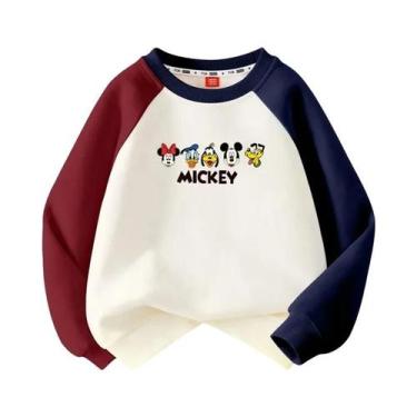 Imagem de Camisola De Manga Comprida De Algodão Para Meninos, Outono, Estampa De