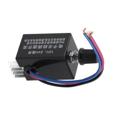 Imagem de Irfora Interruptor Universal do Controlador de Velocidade do Motor 12V / 24V, Alta Potência 240W, Corrente Térmica Nominal de 10A, Fiação Fácil, Atualizado Com Dissipador Calor,