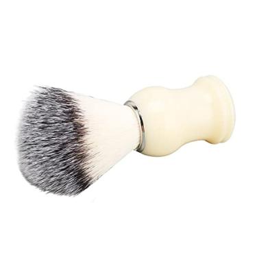 Imagem de Cryfokt Escova Espanador de Barbeiro, Leve, Compacto, Cabo Curvo, Fácil Limpeza para Salão de Beleza, Corte de Cabelo, Plástico, Nylon