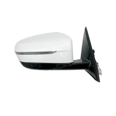 Imagem de Compatível com bmw-3 320i g20 g28 2016 2017 2018 2019-2023 esquerda e direita conjunto de espelho retrovisor lateral do carro aquecimento automático(White on the left)