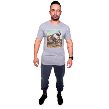 Imagem de Camiseta confort Kruger's Concept  Freestyle - Masculino - M - Mescla,