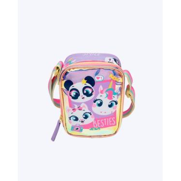 Imagem de Bolsinha Lilás Multibichos Puket 050404093, Lavanda, UN