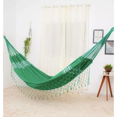 Imagem de Rede De Dormir Verde - Linha Deluxe - 180kg - Comfort