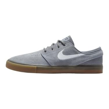 Imagem de Black Gum Slip Nike SB Janoski+, Cinza claro/cinza claro/marrom claro/branco, 38