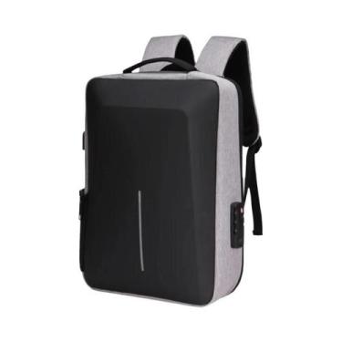 Imagem de Mochila Casual Antifurto De Alta Capacidade Para Homens Com Carregamen