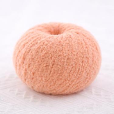 Imagem de Fio de pelúcia curta para crochê – bolas de fio macias e fofas para amigurumi, bonecas, artesanato DIY e presentes artesanais (5 blush profundo)