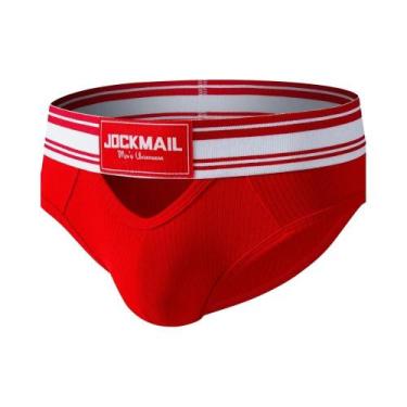 Imagem de Cuecas Masculinas Sexy Em Algodão Com Design Convexo E Oco, Confortáve