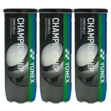 Imagem de Bola de Tênis Yonex Championship Pack com 03 Tubos-Unissex