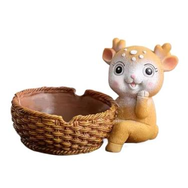 Imagem de Cinzeiros de cigarros cinzeiro de resina cinzeiro de desenho animado (interior, exterior) decoração de presente chique (homens, mulheres) cinzeiro bonito cinzeiro moderno cinzeiro exterior (ESTILO-D)