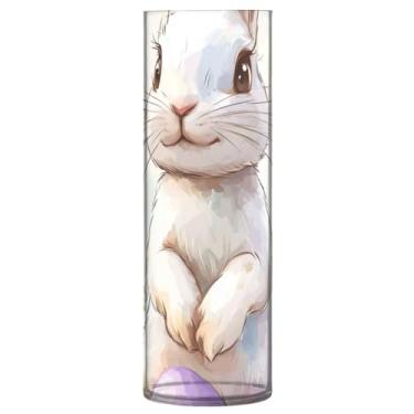 Imagem de Qilmy Ovos de Páscoa e Coelhos Fofos Vaso para Flores, Vaso de Belas Artes Decoração de Casa para Escritório Jantar Sala de Estar Casamento119