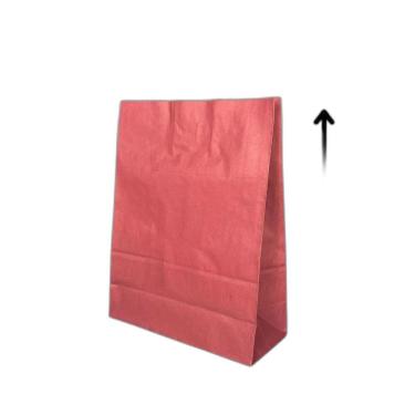 Imagem de 10 Sacola De Papel Kraft Presente Colorida 23,5X10X31,5Cm