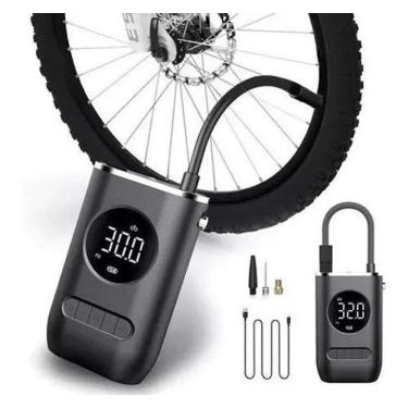 Imagem de Mini Compressor De Ar Sem Fio: Mobilidade Carro E Bicicleta