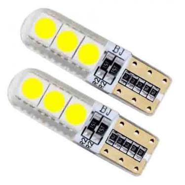 Imagem de Lampada Pingo T10 5w 6 Leds SMD TORRE SILICONE
