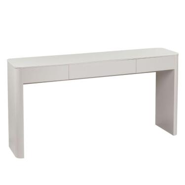 Imagem de Aparador Luxemburgo Univ 150 Cm Tampo De Madeira Com Laca Off White Acetinado