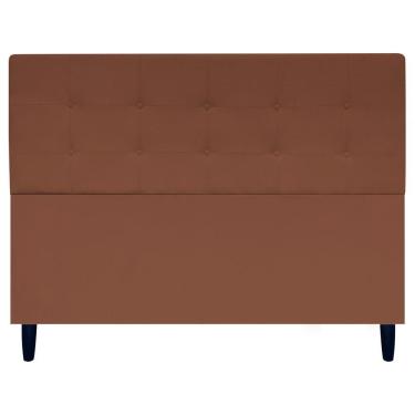 Imagem de Cabeceira Cama Ivy Para Cama Queen 160 Cm Suede Terracota, Suede