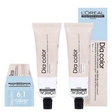 Imagem de Loreal Tonalizante c/2 Dia Color 6.1 Louro Escuro Acinzentado 60g - Lo