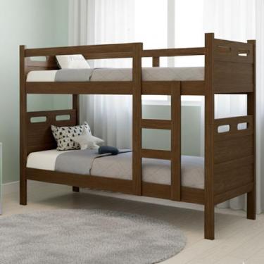 Imagem de Beliche Solteiro Moderna Em MDF Transforma Em Duas Camas De Solteiro -