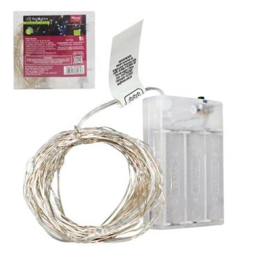 Imagem de Fio De Fada LED Decoração Cordão De Luz 10 Metros - Rosa - Wincy Natal