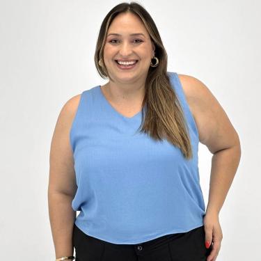Imagem de Blusa Formitz Plus Size Regata Básica Feminina-Feminino