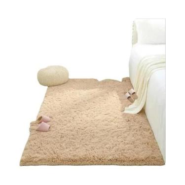 Imagem de Tapete Rosa Fofo Para Quarto Infantil, Tapete Macio Para Decoração De 