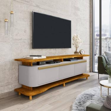 Imagem de Rack Guarapari Para Tv 180cm Design Orgânico Moderno