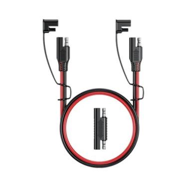 Imagem de Cabo De Carregamento De Bateria SAE 12V-36V Com Desconexão Rápida, Con