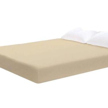 Imagem de Protetor De Colchão Bege Capa Colchão Solteiro C/Elástico - Vida Prati
