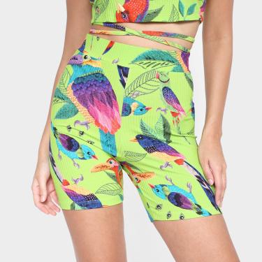 Imagem de Shorts Ciclista Colcci Estampado Feminino-Feminino