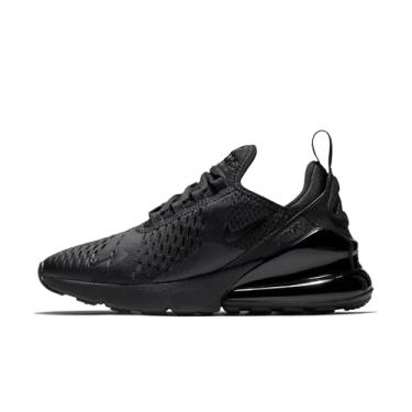 Imagem de Nike Kids' Grade School Air Max 270 Shoes (4, Black/Black)