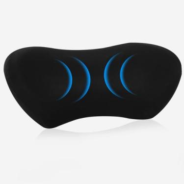 Imagem de Almofada de apoio lombar Lekewn, almofada para cadeira de carro e escr