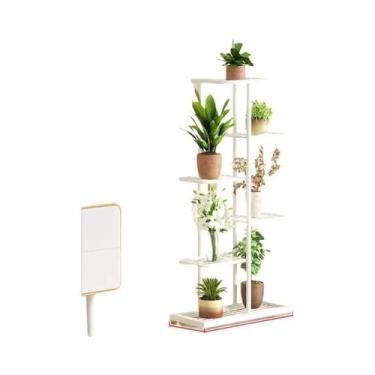 Imagem de Prateleiras De Ferro Para Plantas, Suporte Múltiplo Para Vasos De Flor