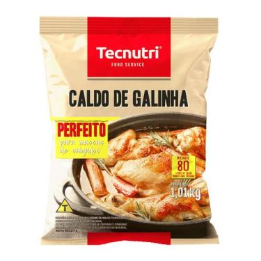 Imagem de Tempero Caldo De Galinha Em Pó 1,01kg Tecnutri Sabor Caseiro Ideial Pa