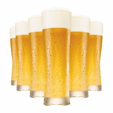 Imagem de Copo de Vidro Weiss Polite M para Cerveja 430ml, 6 pcs Ruvolo