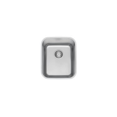 Imagem de Cuba tramontina dora 34x40x18,5cm c/ valvula 4 1/2 retang aco inox ace