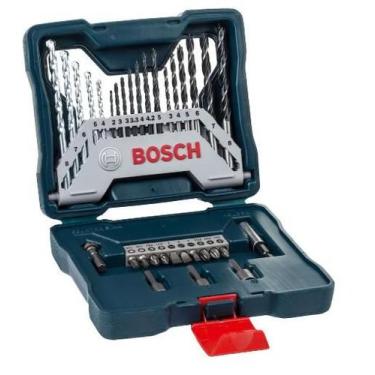 Imagem de Jogo de Brocas e Bits Bosch X-Line 33 Peças para Furar e Parafusar