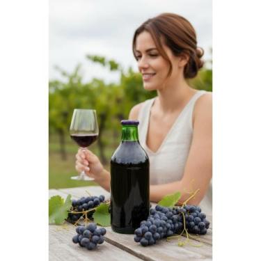 Imagem de Suco Uva Tinto Integral 1L Puro Sabor Sem Glúten - Congratulations Sto